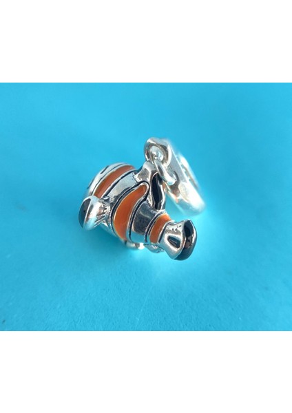 Zeyyn Sılver 925 Ayar Gümüş Disney Kayıp Balık Nemo Charm