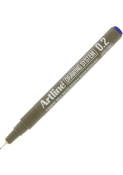 232 Çizim Kalemi 0.2mm Mavi