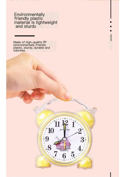 Öğrenci Çalar Saat Çocuk Karikatür Saat Başucu Basit Çalar Saat (Yurt Dışından) modelleri