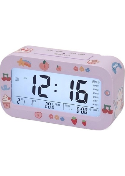 Öğrenci Çalar Saati Uyandırma Akıllı Masaüstü Saati (Yurt Dışından)