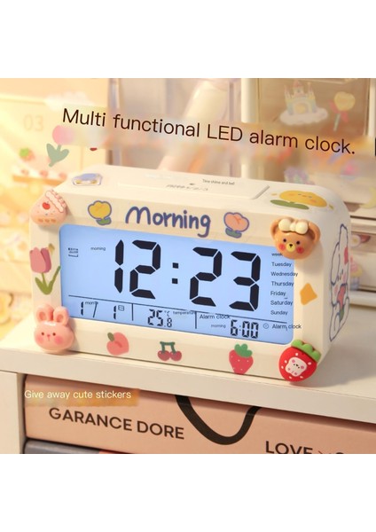 Öğrenci Çalar Saati Uyandırma Akıllı Masaüstü Saati (Yurt Dışından) modelleri