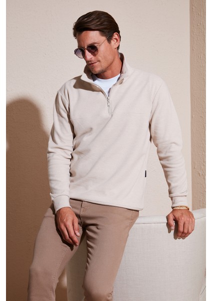 Pamuklu Regular Fit Kazak Erkek Kazak 456112 Br