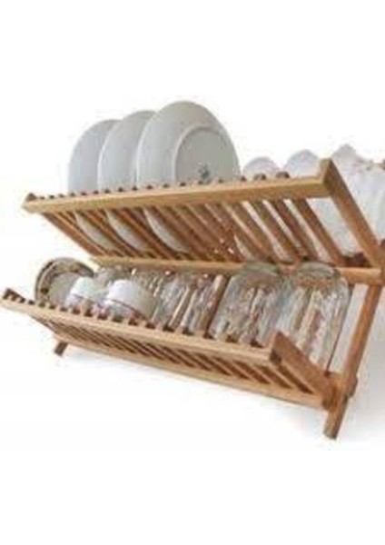 Bambu Bulaşık Sepeti Bambu Tabaklık Bulaşıklık 42 cm Bambu Bulaşık Sepeti Bambu Tabaklık fiyatları