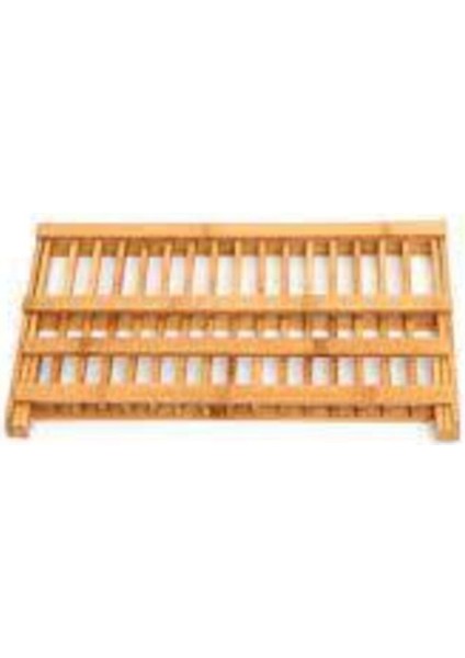 Bambu Bulaşık Sepeti Bambu Tabaklık Bulaşıklık 42 cm Bambu Bulaşık Sepeti Bambu Tabaklık modelleri
