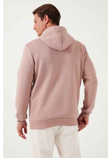 Slim Fit Kapüşonlu Kanguru Cepli Içi Tüylü Yumuşak Şardonlu Sweat Erkek Sweat 5905281 indirimleri