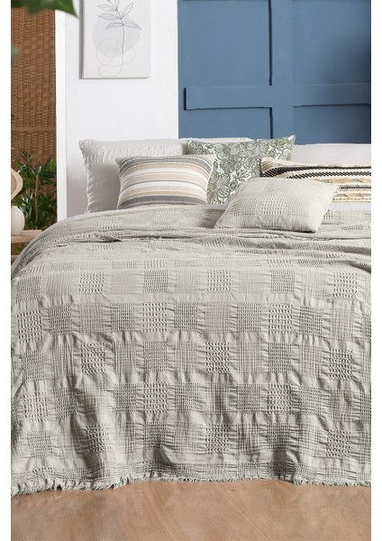 Nerha Bej Çift Kişilik Pamuk Yatak Örtüsü modelleri