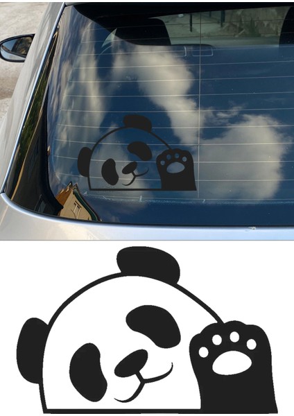 El Sallayan Panda Resmi Oto Araba Cam Sticker Çıkartma Bilgisayarlar,kamyonlar, Motosikletler Için modelleri