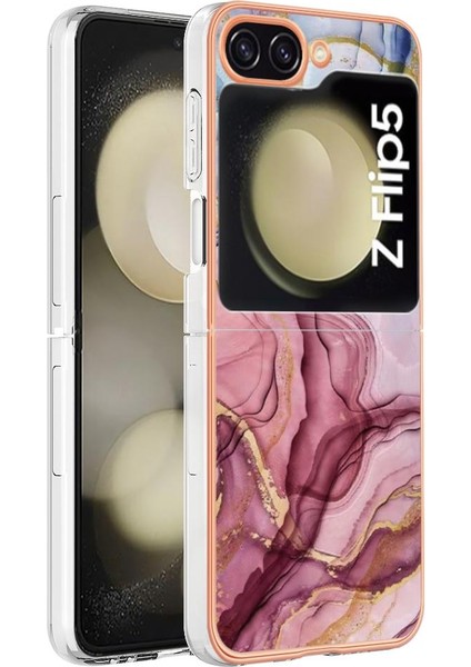 Samsung Galaxy Z Flip 5 5g Kılıf ile Uyumlu (Yurt Dışından)