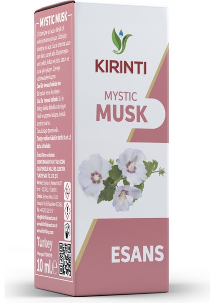 Musk Kokulu Buhurdanlık Esansı 10 ml