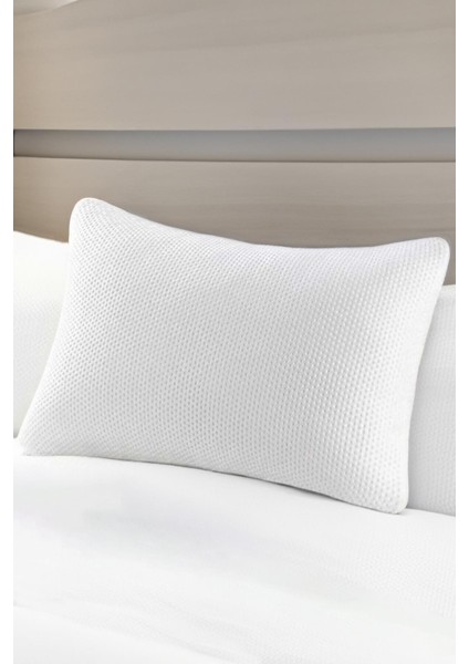 Visco Yastık Memory Foam Boyun Yastığı Hafızalı Ortopedik Yastık 60X40X15 cm
