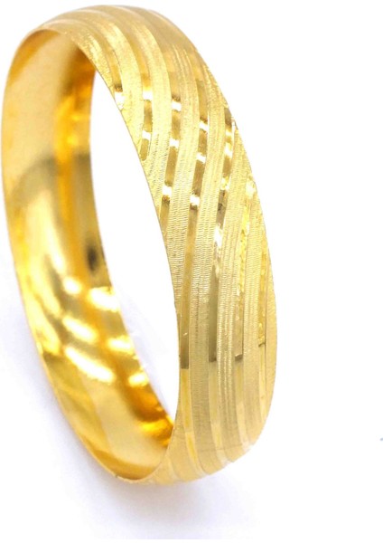 Bz 22 Ayar Altın Kaplama 15 mm Imıtasyon Bilezik BLZ-1440