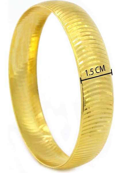 Altın Kaplama Bilezik 15MM Kalınlık BLZ-1108 modelleri