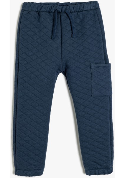 Basic Kapitone Jogger Eşofman Altı Cepli