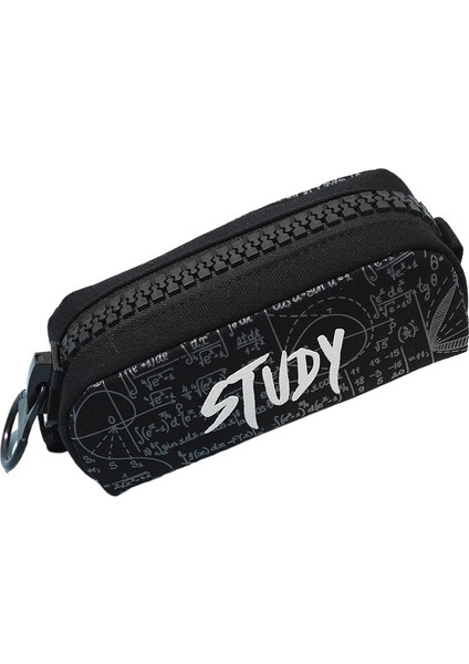 Fermuarlı Kalem Çantası, Basit ve Yaratıcı Büyük Kapasiteli Kanvas Kalem Çantası (Yurt Dışından)