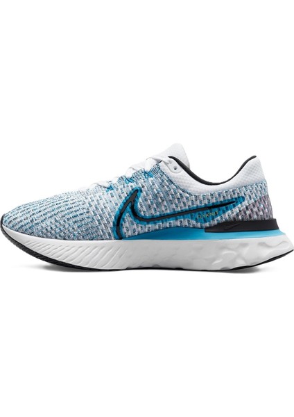 Infinity React Run Flyknit 3 Running Shoes Blue Yürüyüş Koşu Mavi