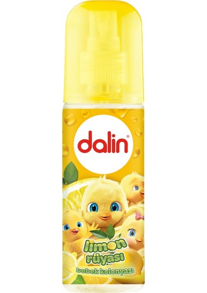 Bebek Kolonyası 150ML Limon Çiçeği (Limon-Bergomat-Papatya) (36 Lı Set)