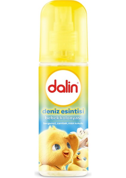 Bebek Kolonyası 150ML Deniz Esintisi (Bergomat-Zambak-Misk Kokulu) (2 Li Set)