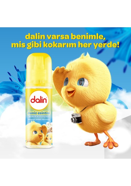 Bebek Kolonyası 150ML Deniz Esintisi (Bergomat-Zambak-Misk Kokulu) (5 Li Set)