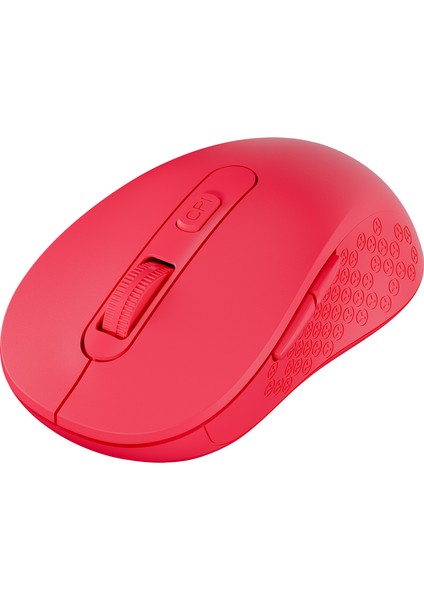 SM-BT08 USB Pembe 2in1 Bluetooth ve 2.4ghz Kablosuz Mouse 