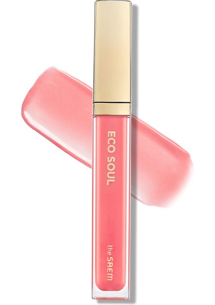 Eco Soul Shine Lip Gloss/ışıltılı Dudak Parlatıcısı - PK01 Sugar Pink