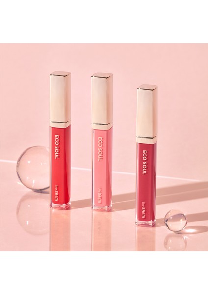 Eco Soul Shine Lip Gloss/ışıltılı Dudak Parlatıcısı - PK01 Sugar Pink fırsatları