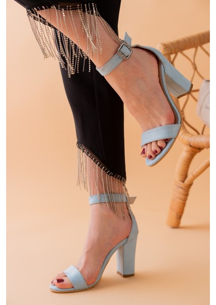 Evdokia Bebe Mavisi Topuklu Kadın Ayakkabı modelleri