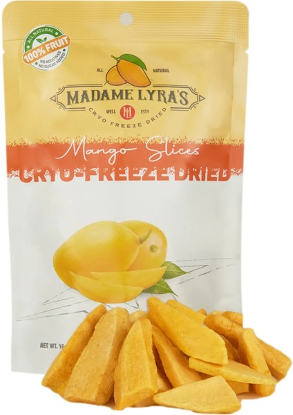 Mango Dilimleri (Dondurularak Kurutulmuş) Kuru Meyve Cipsi 16GR Freeze Dried