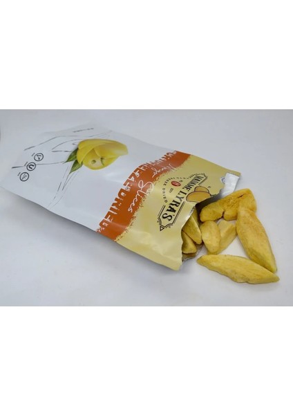 Mango Dilimleri (Dondurularak Kurutulmuş) Kuru Meyve Cipsi 16GR Freeze Dried