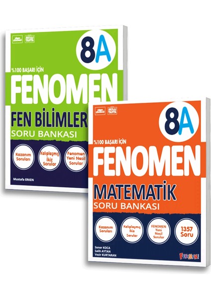 8. Sınıf Matematik Fen Bilimleri A 2024-2025