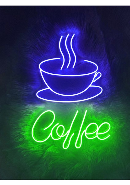 Coffee Kahve Neon LED Tablo