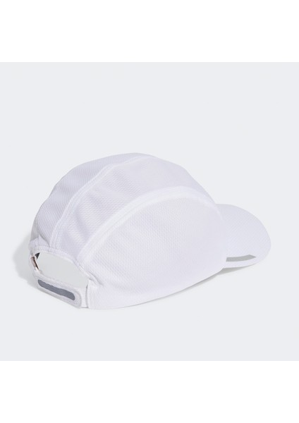 Running Aeroready Four Panel Unisex Beyaz Şapka.-