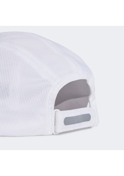Running Aeroready Four Panel Unisex Beyaz Şapka.-