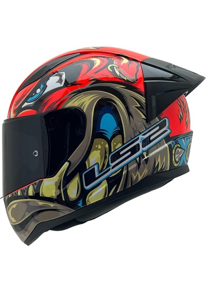 Rapıd 2 Spox Kırmızı Gri Kask Siyah Cam+Spoiler fiyatları