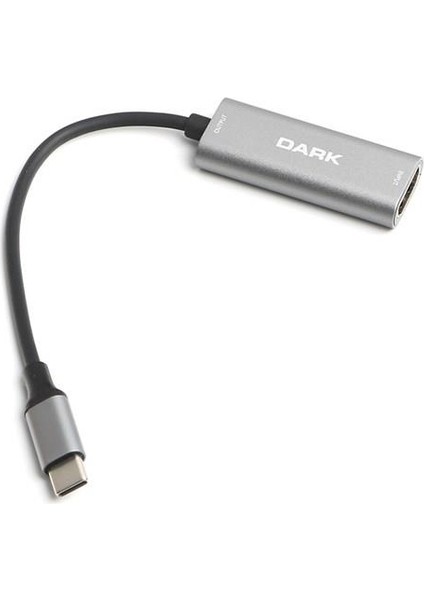 DK-HD-CAP4KC UHD 4K@30HZ Type-C To HDMI Görüntü Ses Adaptörü