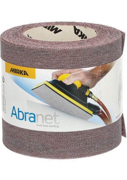 Abranet 115MM x 10M Cırt Rulo Zımpara P80 Kum