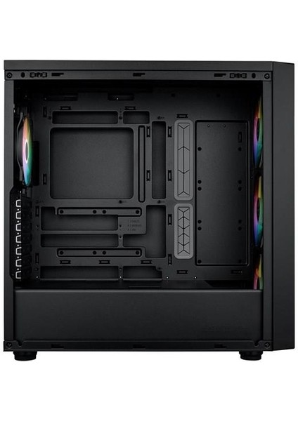 Coolermaster 600TG 3-14CM Rgb Fanlı Gamıng E-Atx Pc Kasası