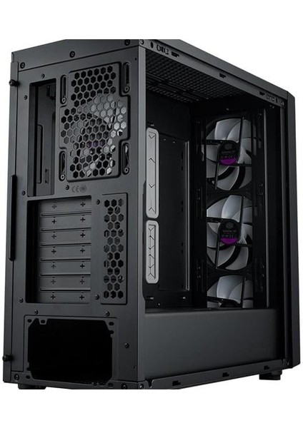 Coolermaster 600TG 3-14CM Rgb Fanlı Gamıng E-Atx Pc Kasası