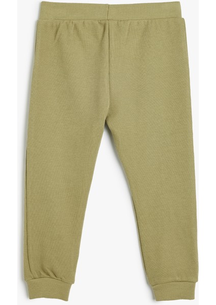 Basic Eşofman Altı Dokulu Beli Bağlamalı Pamuklu fiyatları