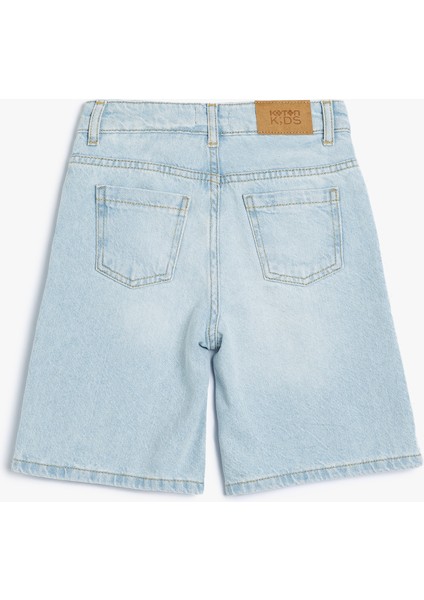 Basic Kot Şort Cepli Pamuklu fiyatları