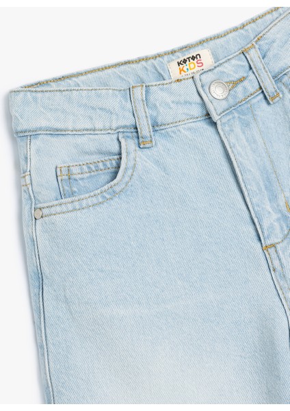 Basic Kot Şort Cepli Pamuklu modelleri