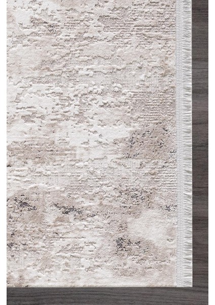 Romantik 02436a Kahve Bej Modern Desenli Halı