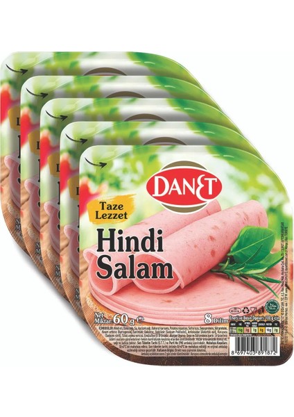 Hindi Salam I Dilimli I 60 G X5