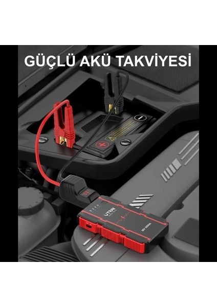 Utraı Jstar Mini 13000MAH Jump Starter Taşınabilir Akü Takviye Kiti (Js-Mını)