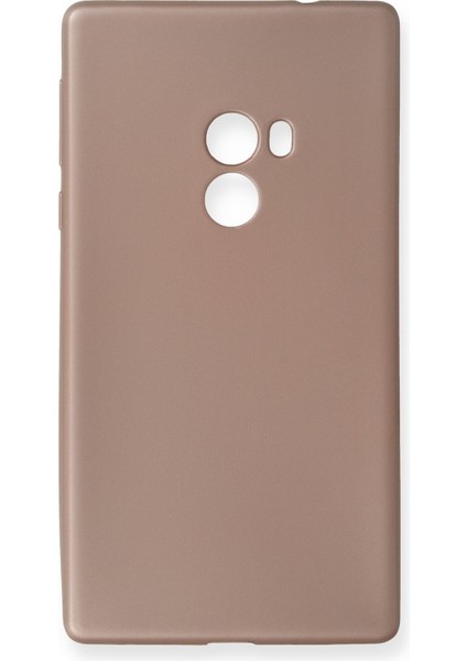 Xiaomi Mi Mix Kılıf Premium Rubber Silikon - Rose Gold 13