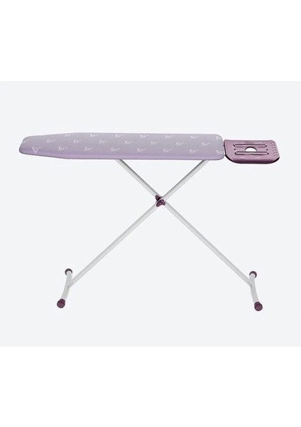 Mor/Lila Çok Renkli Ütü Masası 36x110 cm, Güçlü ve Şık Tasarım