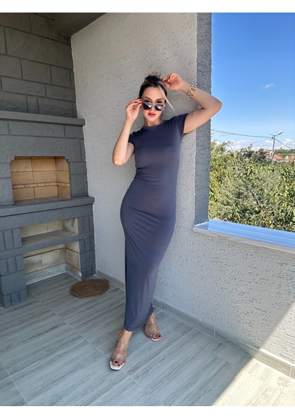 Sandy Yarım Kol Elbise modelleri