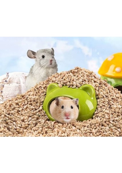 Guınepıg Hamster Tavşan Vs Kemirgenler Için Kafes Tabanı Doğal Granül Talaş -2 kg