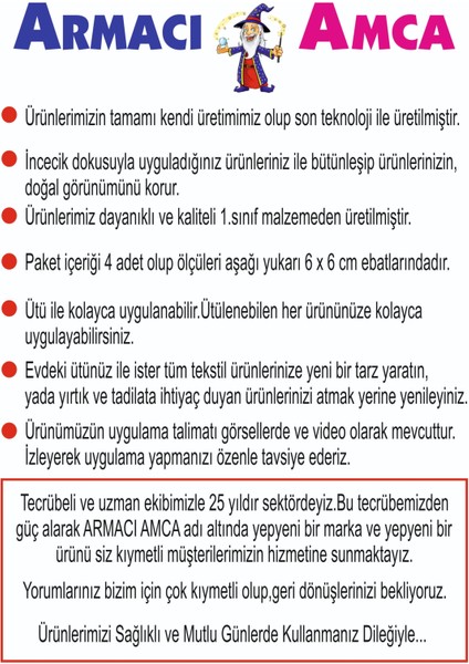 Armacı Amca Ütü Ile Yapışan Örme Kumaş Arma Yırtık Kapatıcı Pratik Yama Tekstil Patch Şirin Sevimli  Meyveler Elma Muz Karpuz Çilek