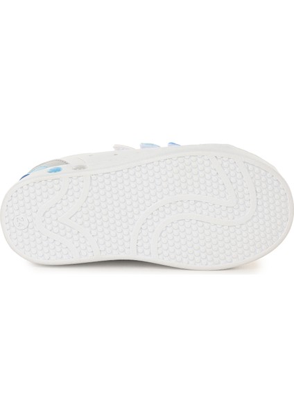 Lunce Cırtlı Işıklı Erkek Bebek Spor Ayakkabı Beyaz - Mavi fırsatları