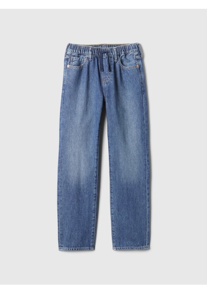 Erkek Çocuk Mavi Original Straight Pull-On Jean Pantolon fiyatları